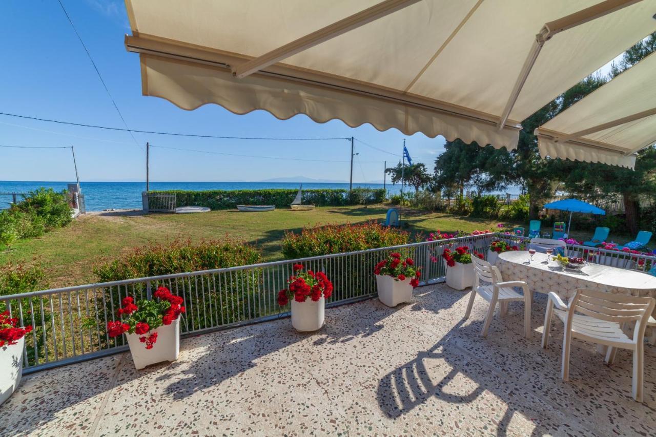 Clio Beach House By Travel Pro Services - Metochi Halkidiki Sozopoli Eksteriør bilde