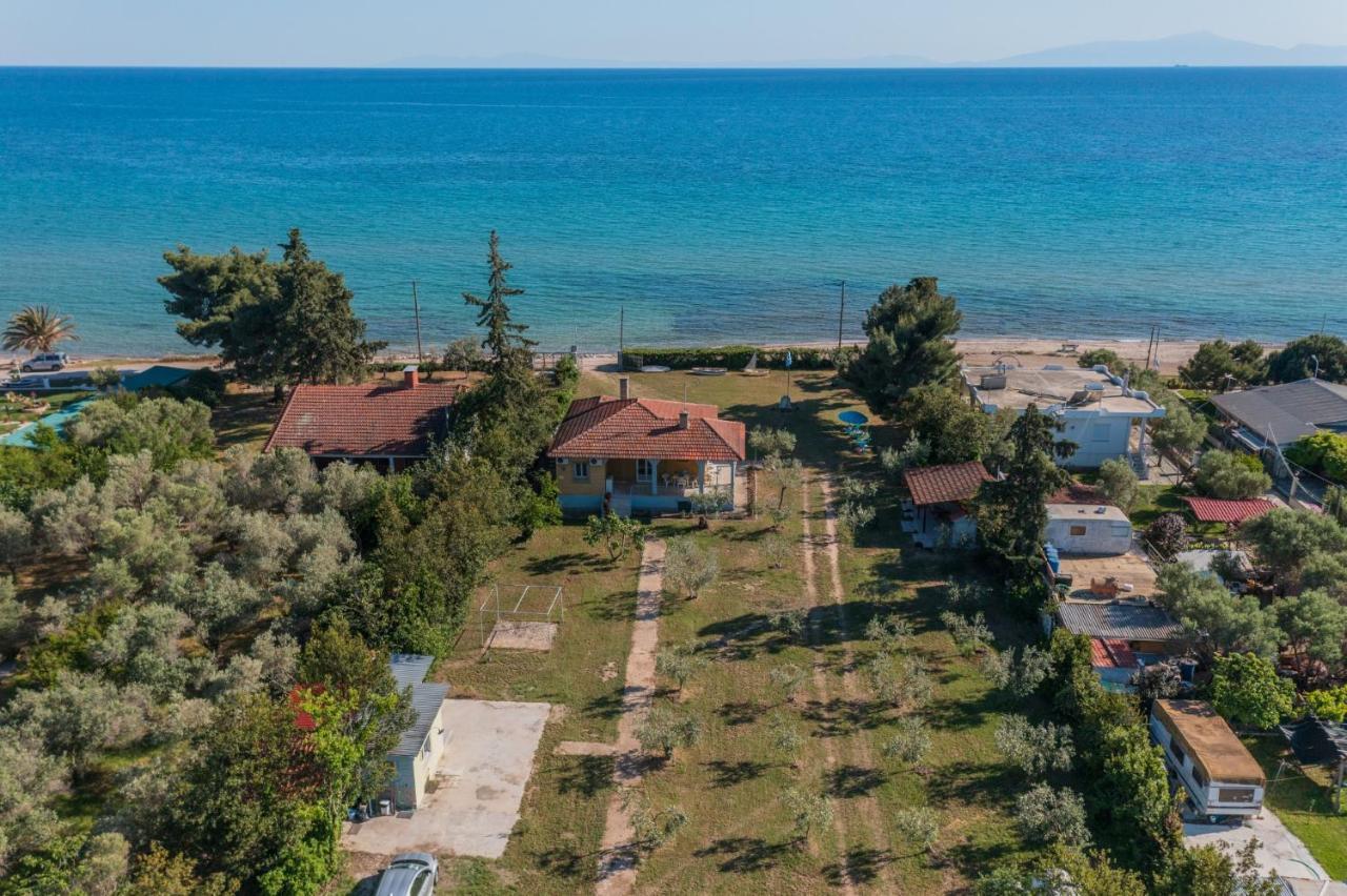 Clio Beach House By Travel Pro Services - Metochi Halkidiki Sozopoli Eksteriør bilde